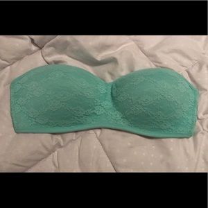 Lightly worn VS strapless bra size large